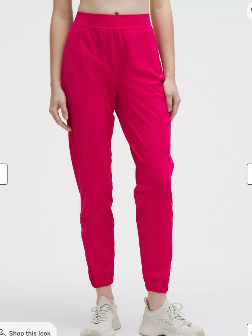 Lululemon Adapted State High-Rise Jogger Regular in Pink Flare size 4